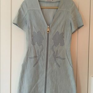 Tanya Taylor Fitted Dress